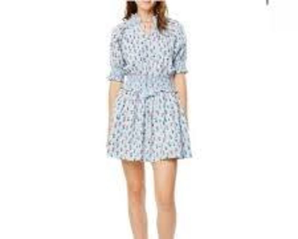 Roller Rabbit Women's Fiorella Dress in Blue- Size M
